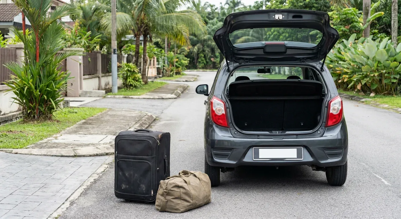Choosing a car rental for passengers and luggage in Johor Bahru