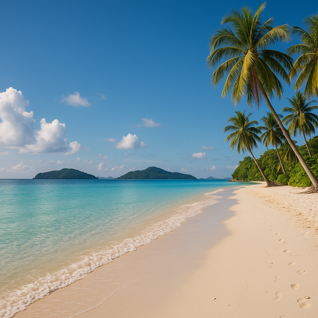 Beautiful tropical beach Langkawi