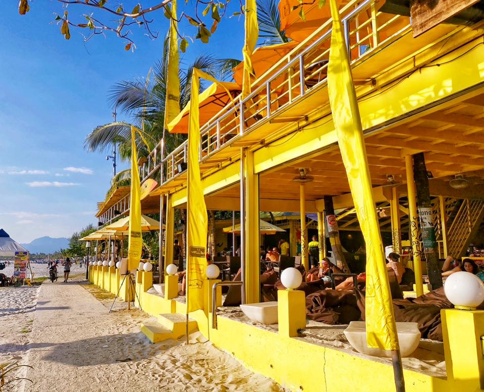 Yellow Cafe Exterior