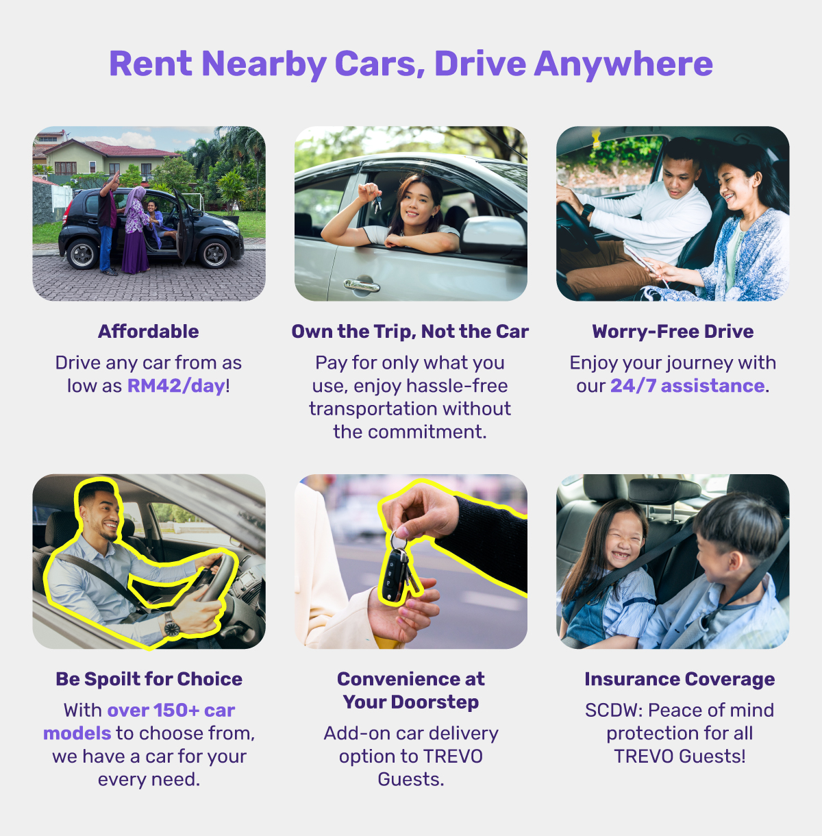 Rent Nearby Cars, Drive Anywhere