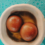 gulab jamun, a very popular deepavali food